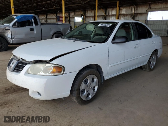 2005 Nissan Sentra 1.8 with VIN 3N1CB51D85L530008, listed as a Copart auction lot 55095395 with 164,336 mi miles and Salvage Title. Bid and sale history available at DreamBid. Image 1.