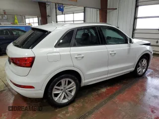 2017 Audi Q3 Premium with VIN WA1BCCFS5HR015606, listed as a Copart auction lot 80435874 with 111,172 mi miles and Salvage Title. Bid and sale history available at carsss.com. Image 3.