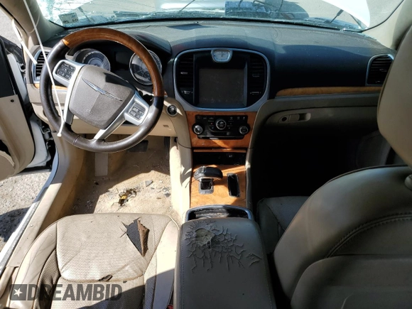 2014 Chrysler 300 with VIN 2C3CCAEG5EH375311, listed as a Copart auction lot 48773995 with 197,547 mi miles and Salvage Title. Bid and sale history available at carsss.com. Image 8.