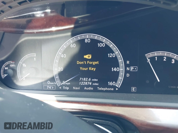 2011 Mercedes-Benz S 550 with VIN WDDNG7BB3BA385985, listed as a IAAI auction lot 42207977 with 122,874 mi miles and . Bid and sale history available at DreamBid. Image 15.
