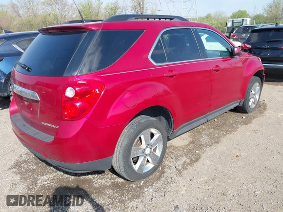 2013 Chevrolet Equinox LT with VIN 1GNALDEK4DZ108157, listed as a IAAI auction lot 42041316 with 122,897 mi miles and . Bid and sale history available at DreamBid. Image 4.