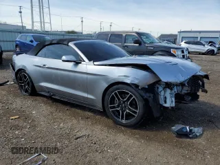 2020 Ford Mustang EcoBoost with VIN 1FATP8UH5L5146916, listed as a Copart auction lot 52550215 with 79,247 mi miles and Salvage title. Bid and sale history available at DreamBid. Image 4.
