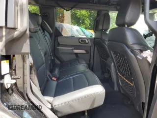 2022 Ford Bronco with VIN 1FMEE5DP6NLB29910, listed as a Copart auction lot 63012245 with 50,354 mi miles and Salvage title. Bid and sale history available at DreamBid. Image 10.