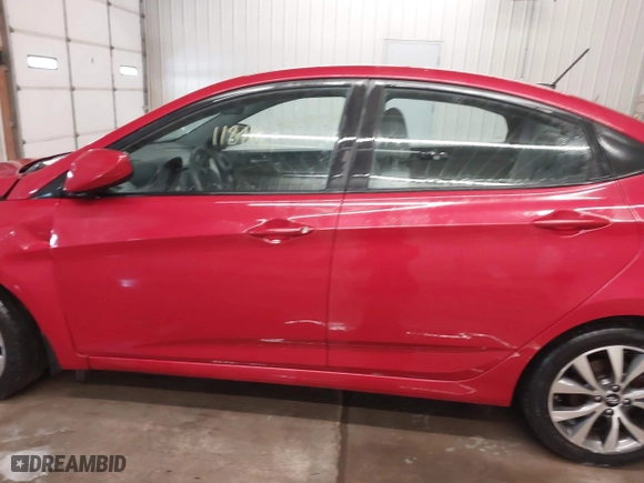 2017 Hyundai Accent SE with VIN KMHCT4AE2HU247719, listed as a IAAI auction lot 41590504 with 118,410 mi miles. Bid and sale history available at carsss.com. Image 15.