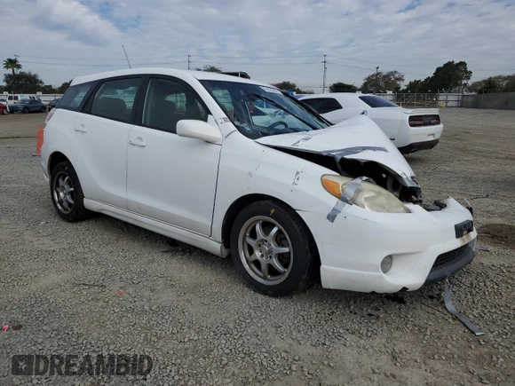 2006 Toyota Matrix STD with VIN 2T1KR32E56C572110, listed as a Copart auction lot 47418045 with Not Provided miles and Salvage Title. Bid and sale history available at carsss.com. Image 4.