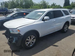 2016 Dodge Durango Limited с VIN 1C4RDJDG5GC419740, выставлен на аукционе Copart как лот 60173785 с пробегом 104 356 миль миль и Списание • Salvage title. История ставок и продаж доступна на DreamBid. Изображение 1.