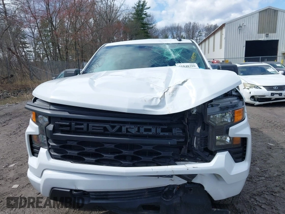 2023 Chevrolet Silverado 1500 Custom with VIN 1GCPDBEK3PZ119112, listed as a IAAI auction lot 41848399 with 96,858 mi miles and . Bid and sale history available at DreamBid. Image 6.