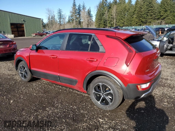 2023 Kia Niro LX with VIN KNDCP3LE0P5094332, listed as a Copart auction lot 44151505 with 24,671 mi miles and Clean Title. Bid and sale history available at carsss.com. Image 2.