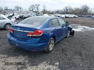 2015 Honda Civic LX with VIN 19XFB2F5XFE240773, listed as a IAAI auction lot 41920735 with 110,772 mi miles and . Bid and sale history available at DreamBid. Image 4.