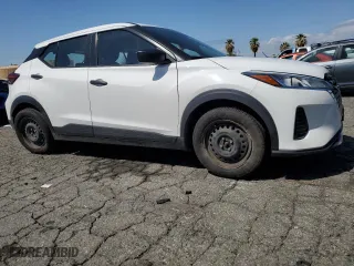 2023 Nissan Kicks S with VIN 3N1CP5BV7PL511848, listed as a Copart auction lot 49501005 with 75,900 mi miles and Salvage Title. Bid and sale history available at carsss.com. Image 4.