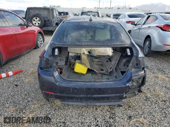 2014 BMW 5 Series 535i xDrive with VIN WBA5B3C51ED537997, listed as a Copart auction lot 46340025 with Not provided miles and Salvage title. Bid and sale history available at DreamBid. Image 6.
