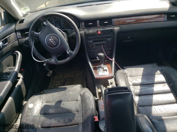 2002 Audi A6 with VIN WAULD64B32N096886, listed as a Copart auction lot 67728714 with 0 mi miles and Salvage Title. Bid and sale history available at carsss.com. Image 8.