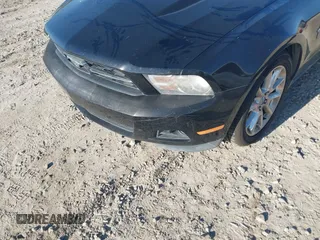 2010 Ford Mustang V6 with VIN 1ZVBP8AN0A5163231, listed as a IAAI auction lot 41876384 with 113,419 mi miles. Bid and sale history available at carsss.com. Image 6.