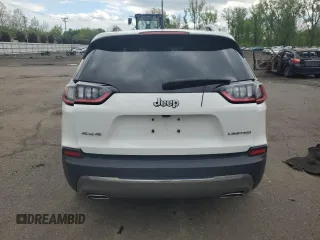 2019 Jeep Cherokee Limited with VIN 1C4PJMDX6KD122304, listed as a Copart auction lot 55560005 with 93,334 mi miles and Salvage Title. Bid and sale history available at DreamBid. Image 6.
