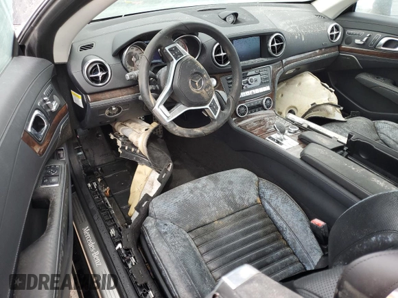 2013 Mercedes-Benz SL-Class SL 550 with VIN WDDJK7DA3DF002070, listed as a Copart auction lot 74920034 with 0 mi miles and Non Repairable. Bid and sale history available at carsss.com. Image 8.