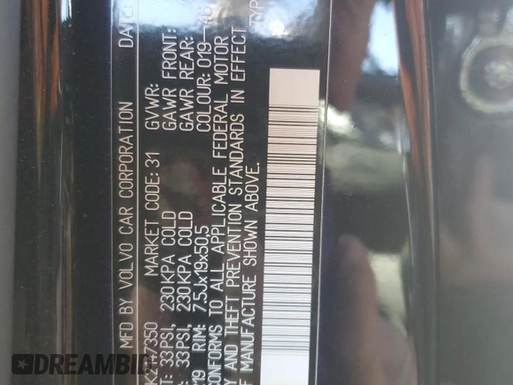 2019 Volvo XC40 Momentum с VIN YV4162UK5K2147350, выставлен на аукционе Copart как лот 48823265 с пробегом 61 029 миль миль и Списание • Salvage title. История ставок и продаж доступна на DreamBid. Изображение 16.