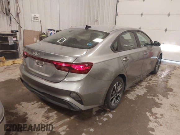 2023 Kia Forte LXS with VIN 3KPF24AD2PE627894, listed as a IAAI auction lot 41258331 with 18,482 mi miles. Bid and sale history available at carsss.com. Image 4.