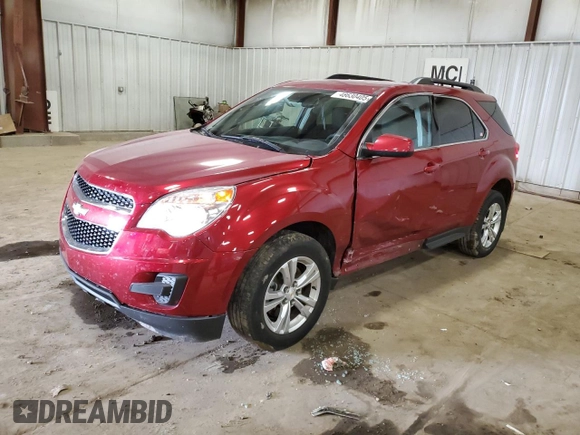 2015 Chevrolet Equinox LT with VIN 2GNFLFEK2F6308602, listed as a Copart auction lot 48630405 with 60,026 mi miles and Clean Title. Bid and sale history available at carsss.com. Image 1.
