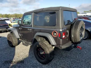 2018 Jeep Wrangler Sport with VIN 1C4GJXAG1JW219516, listed as a Copart auction lot 85608774 with 89,488 mi miles and Salvage Title. Bid and sale history available at DreamBid. Image 2.