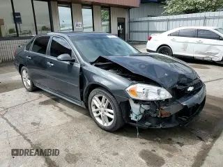 2014 Chevrolet Impala LTZ with VIN 2G1WC5E38E1130730, listed as a Copart auction lot 55465505 with 202,778 mi miles and Salvage title. Bid and sale history available at DreamBid. Image 13.