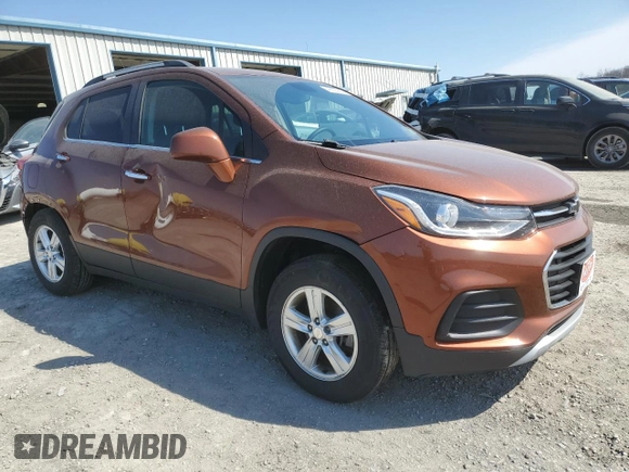 2019 Chevrolet Trax LT with VIN 3GNCJPSB8KL306913, listed as a Copart auction lot 48606655 with 100,038 mi miles and Salvage Title. Bid and sale history available at carsss.com. Image 4.