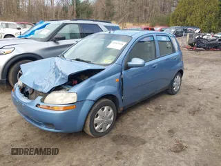 2004 Chevrolet Aveo with VIN KL1TD62684B234197, listed as a IAAI auction lot 41967618 with 110,180 mi miles and . Bid and sale history available at DreamBid. Image 2.