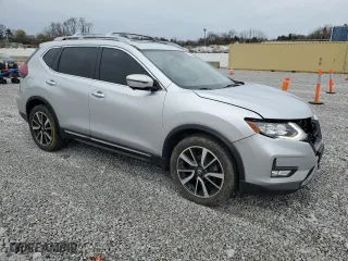 2019 Nissan Rogue SL with VIN 5N1AT2MTXKC757173, listed as a Copart auction lot 51873085 with 83,190 mi miles and Salvage Title. Bid and sale history available at carsss.com. Image 4.
