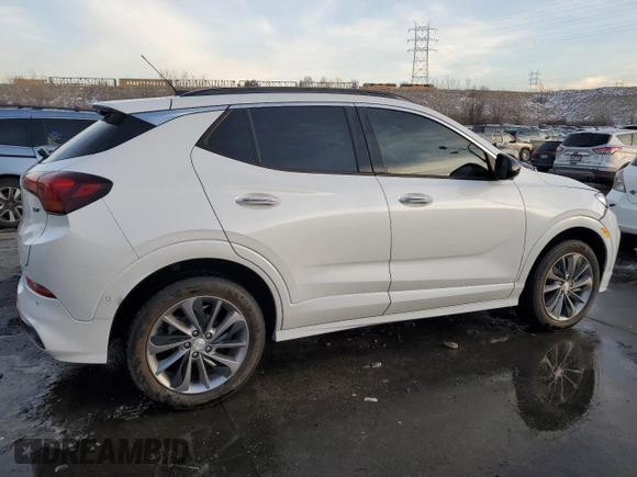 2020 Buick Encore GX Essence with VIN KL4MMGSL3LB113773, listed as a Copart auction lot 45045555 with 54,812 mi miles and Salvage title. Bid and sale history available at DreamBid. Image 3.