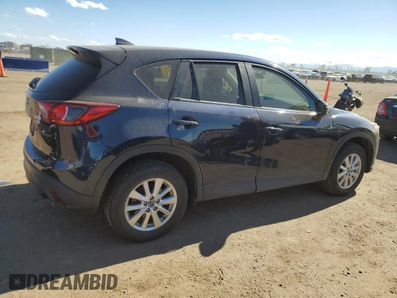 2016 Mazda CX-5 Sport with VIN JM3KE4BY4G0734582, listed as a Copart auction lot 55908515 with 52,323 mi miles and Salvage title. Bid and sale history available at DreamBid. Image 3.