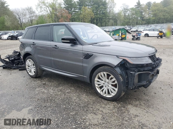 2019 Land Rover Range Rover Sport HSE Dynamic with VIN SALWV2SV5KA847618, listed as a Copart auction lot 55219035 with 111,074 mi miles and Salvage Title. Bid and sale history available at DreamBid. Image 4.
