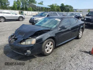 2005 Pontiac Grand Prix with VIN 2G2WP522251202307, listed as a Copart auction lot 60063905 with 163,336 mi miles and Salvage title. Bid and sale history available at DreamBid. Image 1.