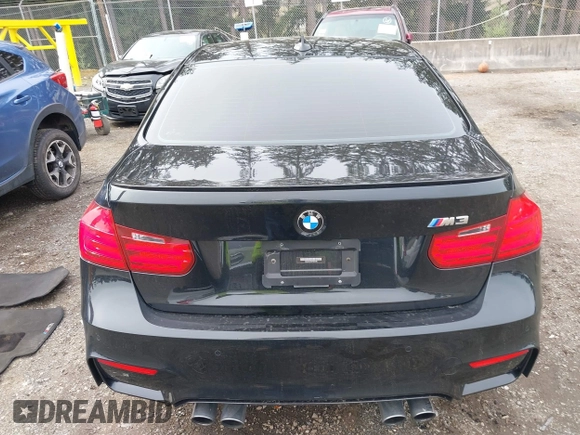 2015 BMW M3 with VIN WBS3C9C55FP803198, listed as a IAAI auction lot 41778014 with 45,367 mi miles and . Bid and sale history available at DreamBid. Image 16.