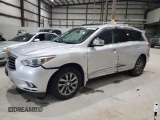 2015 Infiniti QX60 with VIN 5N1AL0MM1FC524687, listed as a Copart auction lot 57157725 with 137,254 mi miles and Non repairable. Bid and sale history available at DreamBid. Image 1.