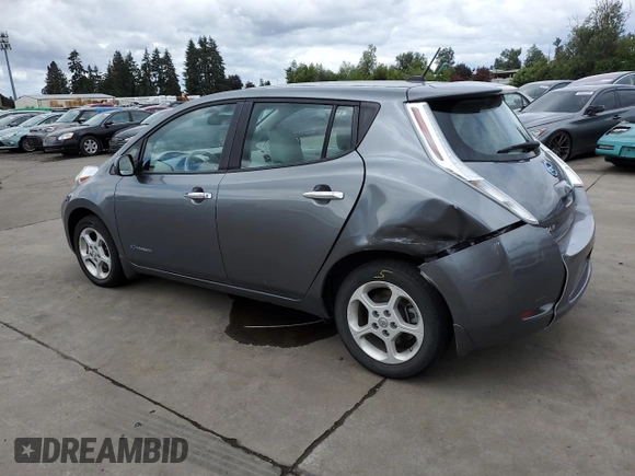 2015 Nissan LEAF SV with VIN 1N4AZ0CP5FC307552, listed as a Copart auction lot 56620624 with 40,007 mi miles and Salvage Title. Bid and sale history available at carsss.com. Image 2.