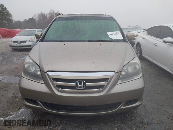 2007 Honda Odyssey EX-L with VIN 5FNRL38707B083040, listed as a IAAI auction lot 41624797 with 256,475 mi miles. Bid and sale history available at carsss.com. Image 12.