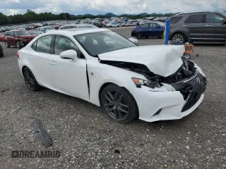 2015 Lexus IS 250 with VIN JTHBF1D23F5081109, listed as a Copart auction lot 55592485 with 164,107 mi miles and Salvage title. Bid and sale history available at DreamBid. Image 4.