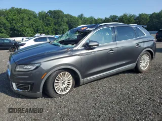 2019 Lincoln Nautilus Standard with VIN 2LMPJ6J98KBL28408, listed as a Copart auction lot 62037905 with Not provided miles and Salvage title. Bid and sale history available at DreamBid. Image 1.