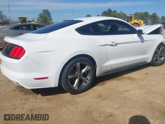 2016 Ford Mustang V6 with VIN 1FA6P8AM7G5278239, listed as a IAAI auction lot 41796124 with 127,829 mi miles and . Bid and sale history available at carsss.com. Image 4.