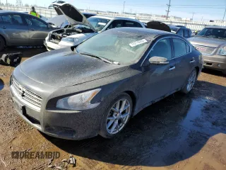 2010 Nissan Maxima 3.5 SV with VIN 1N4AA5AP8AC864052, listed as a Copart auction lot 45216005 with 106,163 mi miles and Salvage Title. Bid and sale history available at carsss.com. Image 1.