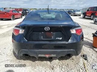 2013 Scion FR-S with VIN JF1ZNAA17D1722240, listed as a Copart auction lot 45539005 with 98,960 mi miles and Salvage Title. Bid and sale history available at carsss.com. Image 6.