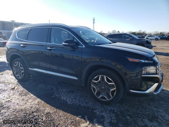 2021 Hyundai Santa Fe Hybrid SEL Premium with VIN KM8S3DA19MU007375, listed as a Copart auction lot 88517495 with NaN miles and Salvage Title. Bid and sale history available at carsss.com. Image 4.