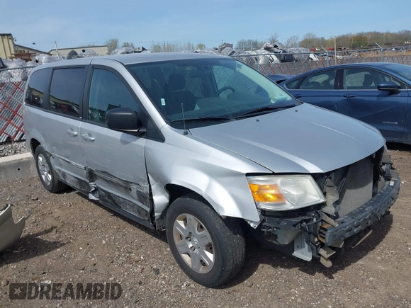 2010 Dodge Grand Caravan SE with VIN 2D4RN4DE2AR216156, listed as a IAAI auction lot 42143850 with 244,624 mi miles and . Bid and sale history available at DreamBid. Image 1.