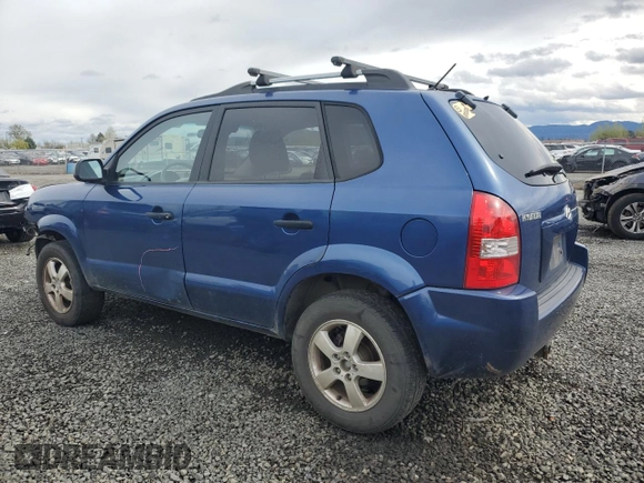 2007 Hyundai Tucson GLS with VIN KM8JM12B77U650438, listed as a Copart auction lot 50941065 with 189,707 mi miles and Salvage Title. Bid and sale history available at carsss.com. Image 2.