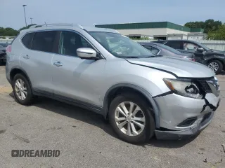 2016 Nissan Rogue SV with VIN KNMAT2MV7GP656419, listed as a Copart auction lot 61919624 with 150,394 mi miles and Salvage Title. Bid and sale history available at carsss.com. Image 4.
