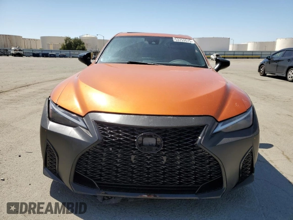 2021 Lexus IS 350 F Sport with VIN JTHGZ1B22M5048535, listed as a Copart auction lot 53753575 with 40,715 mi miles and Salvage title. Bid and sale history available at DreamBid. Image 5.