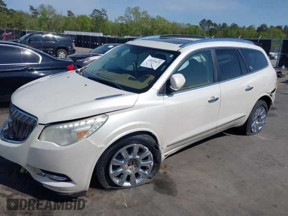 2015 Buick Enclave Leather with VIN 5GAKRBKD7FJ265254, listed as a IAAI auction lot 41935424 with 134,547 mi miles and . Bid and sale history available at DreamBid. Image 17.