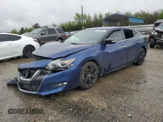 2018 Nissan Maxima SL with VIN 1N4AA6AP1JC393934, listed as a Copart auction lot 51809065 with 86,486 mi miles and Salvage title. Bid and sale history available at DreamBid. Image 1.