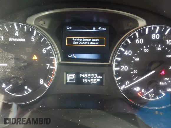 2015 Nissan Altima SL with VIN 1N4BL3AP3FC429000, listed as a IAAI auction lot 41738335 with 148,233 mi miles and . Bid and sale history available at DreamBid. Image 16.