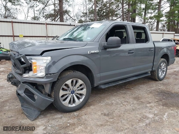 2018 Ford F-150 XL with VIN 1FTEW1CP4JFD00156, listed as a IAAI auction lot 41571979 with 153,167 mi miles. Bid and sale history available at carsss.com. Image 2.