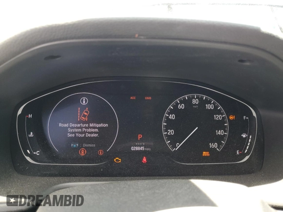 2019 Honda Accord EX with VIN 1HGCV1F42KA047253, listed as a Copart auction lot 62895545 with 28,845 mi miles and Salvage title. Bid and sale history available at DreamBid. Image 9.
